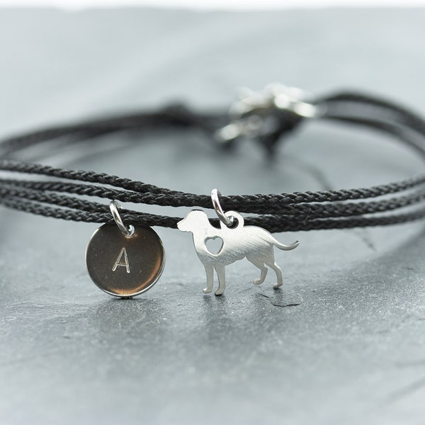 Personalisiertes Geschenk Wickelarmband Hund Gravur personalisiertes Geschenk
