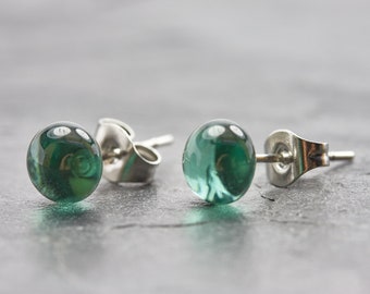 Stud Earrings Best Friend Gift – Turquoise Earrings – Handmade Jewelry for Girlfriends – Gift Idea for Birthday