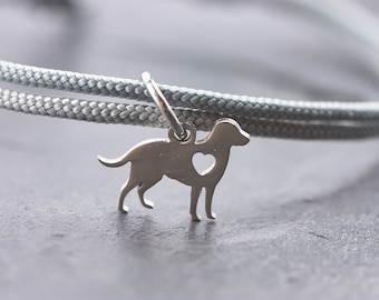 Bracelet Dog Vegan Unisex Sailing Friendship Bracelet Partner Bracelet Gray Lucky Bracelet Pet
