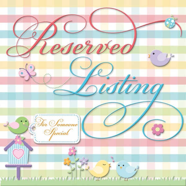 Reserved Listing for Stacy-Sheriff Callie