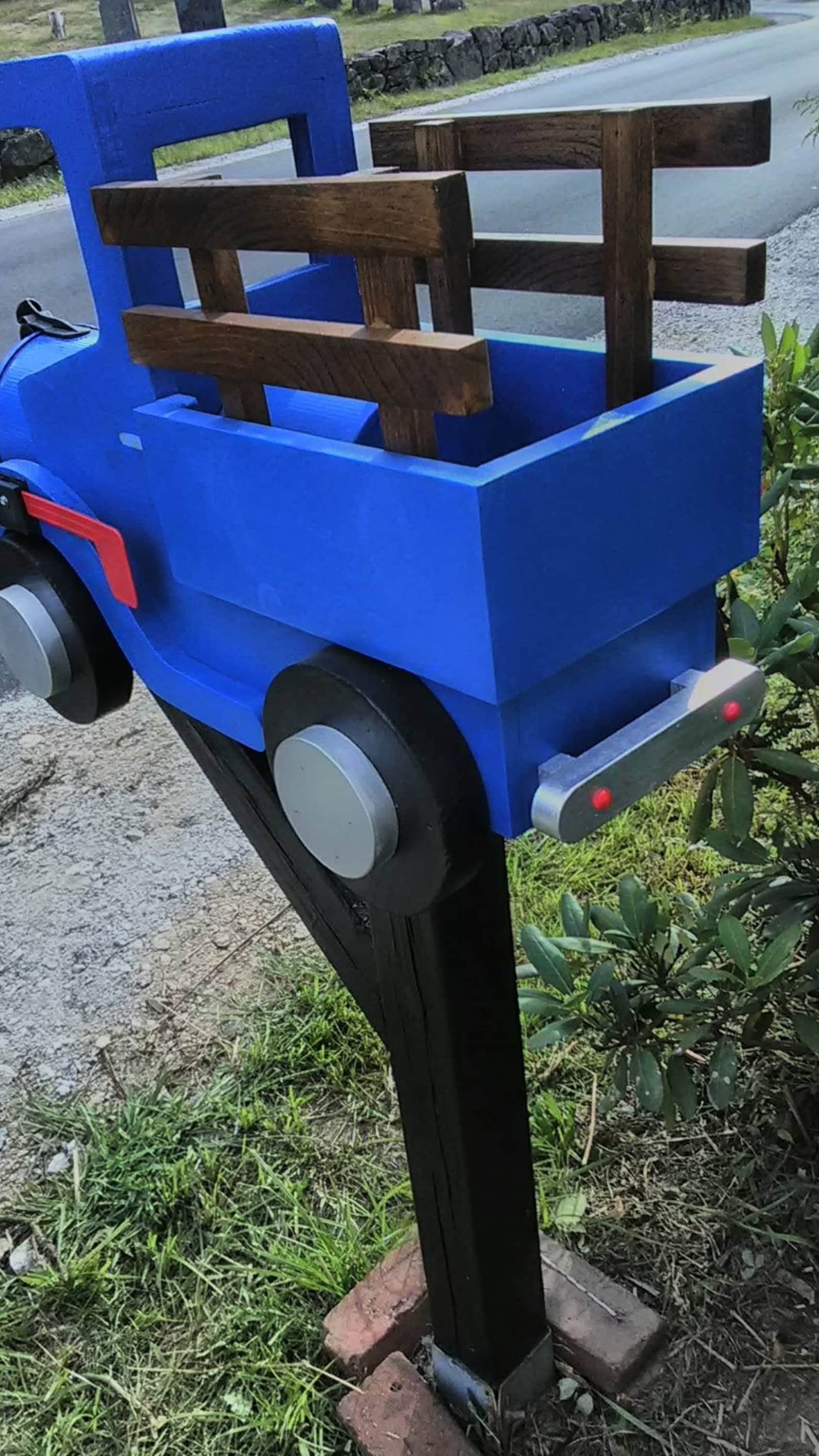 Handcrafted Antique Pickup Truck Mailbox. Handcrafted 4 6 - Etsy