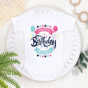 Alles Gute zum Geburtstag Mama Body, Alles Gute zum Geburtstag Mama Baby Body, Mama Geburtstagsgeschenk, Mama Strampler, Alles Gute zum Geburtstag Mama, Mama Geburtstagsgeschenk