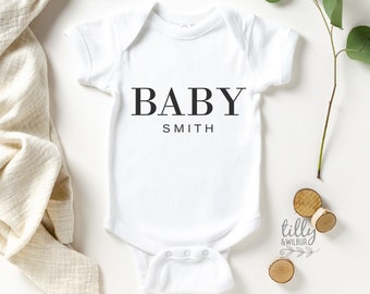 personalised baby wear