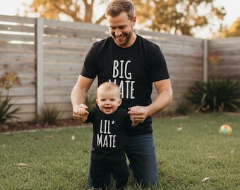 Big Mate | Lil' Mate, All Sizes, Matching Family Or Friends Outfits