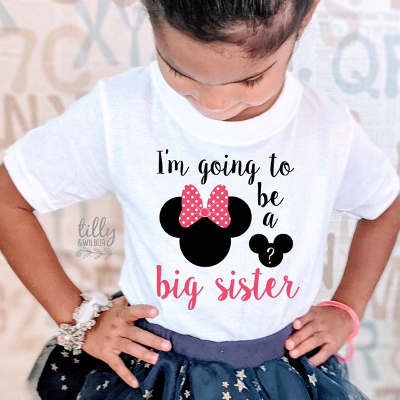 Big Sister T-shirt Minnie Mouse 