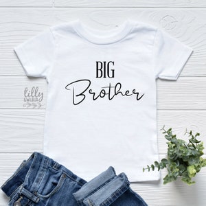 Big Brother Shirt, Big Bro T-Shirt, I&#39;m Going To Be A Big Brother, Pregnancy Announcement Shirt, Big Bro Gift, Sibling TShirt, Boys Clothing