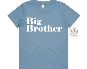 Big Brother T-Shirt, Promoted To Big Brother T-Shirt, Big Brother Shirt, I'm Going To Be A Big Brother Tee, Pregnancy Announcement T-Shirt