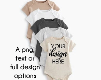 Personalised Baby Bodysuit, Your Design Here, Create Your Own Bodysuit, DIY Bodysuit, Pregnancy Announcement Bodysuit, Newborn Baby Gift