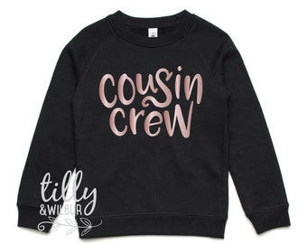 Cousin Crew Sweatshirt, Cousin Jumper, I'm Going To Be A Big Cousin Sweater, Big Cuz, Pregnancy Announcement, Cousin Gift, Big Cousin Gift