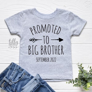 Big Brother T-Shirt, Promoted To Big Brother Shirt, Big Bro T-Shirt, Pregnancy Announcement, I'm Going To Be A Big Brother, Big Brother Gift