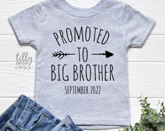 Big Brother T-Shirt, Promoted To Big Brother Shirt, Big Bro T-Shirt, Pregnancy Announcement, I'm Going To Be A Big Brother, Big Brother Gift