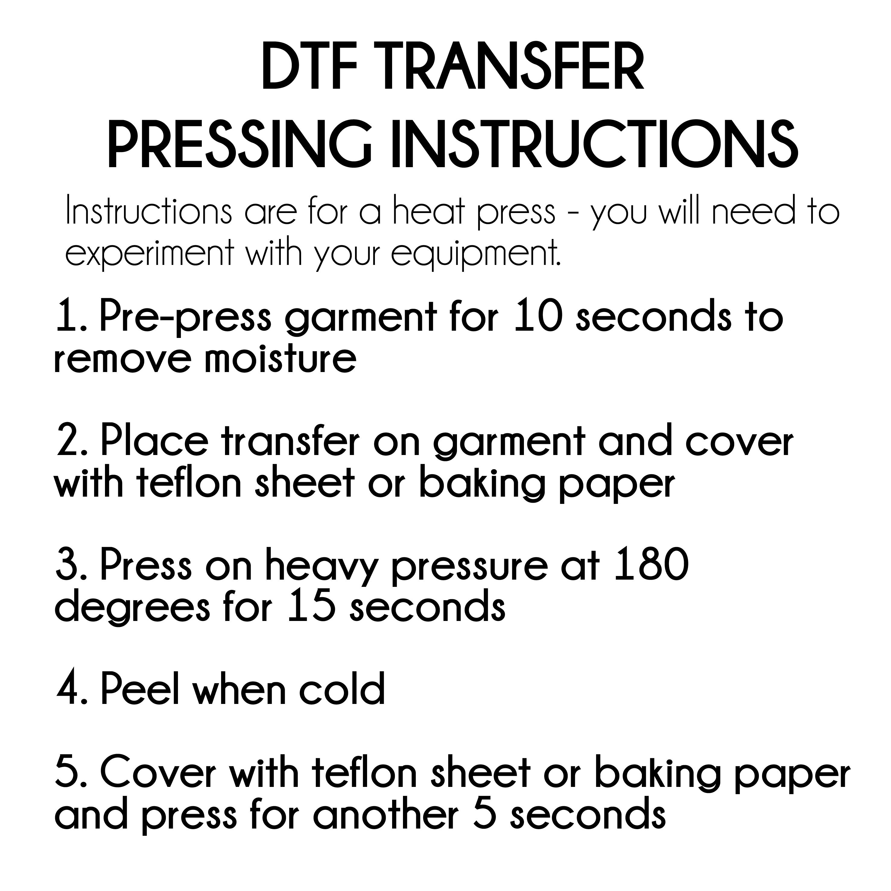 Rabbit Transfer Bunny DTF Transfer Ready to Press Easter Etsy Australia