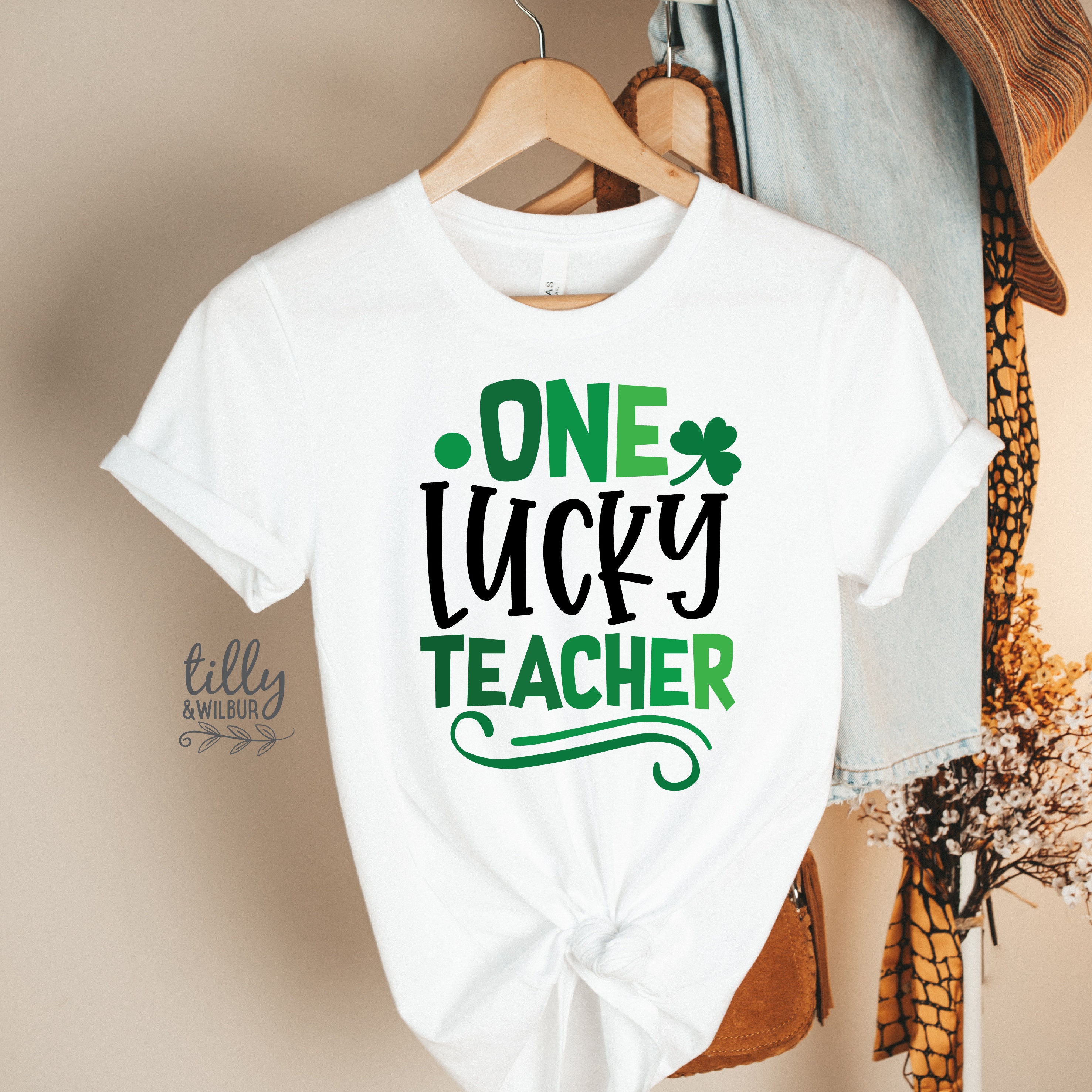 St Patrick's Day T-shirt One Lucky 