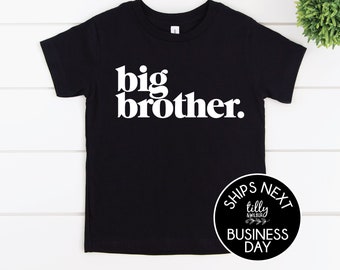 Big Brother T-Shirt, Pregnancy Announcement T-Shirt, Big Bro Shirt, I'm Going To Be A Big Brother, Big Brother Gift, Promoted To Big Brother