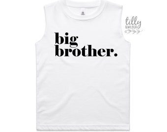 big brother. Singlet, Big Brother Announcement, Big Brother Gift, Pregnancy Announcement Tank, I'm Going To Be A Big Brother Announcement