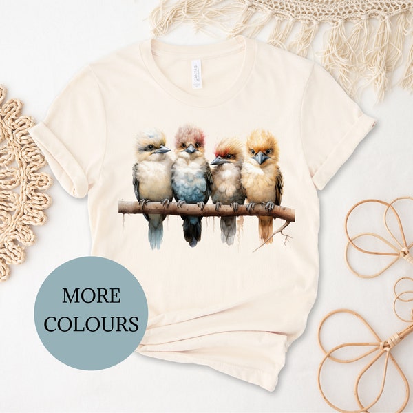 Kookaburra T-Shirt, Australia Day T-Shirt, Australiana T-Shirt, Australian Birds, Australian Birdlife, Kookaburra Art, Kookaburra Gift