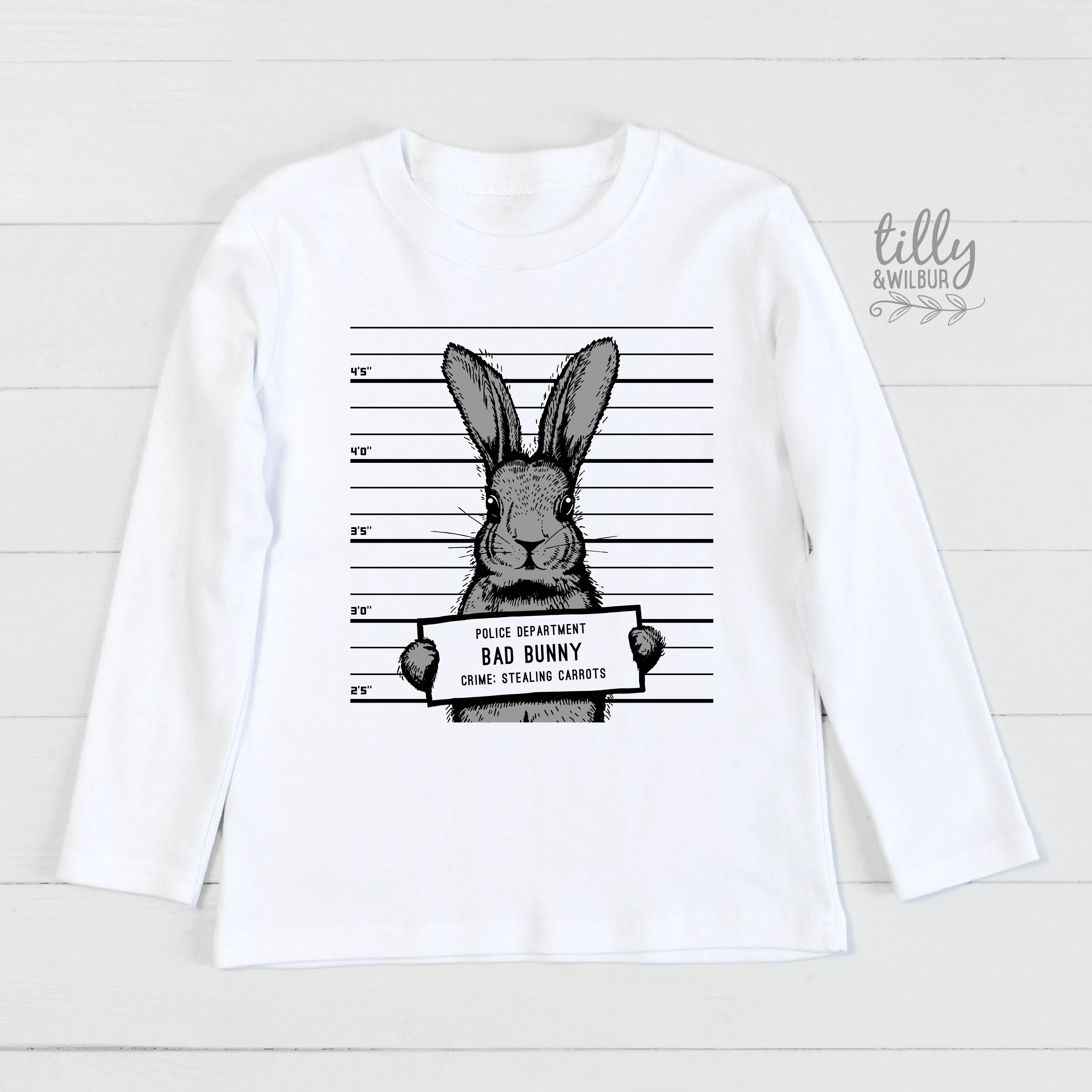 Bad Bunny Mug Shot Crime: Stealing 