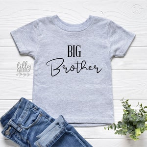 Big Brother Shirt, Big Bro T-Shirt, I&#39;m Going To Be A Big Brother, Pregnancy Announcement Shirt, Big Bro Gift, Sibling TShirt, Boys Clothing