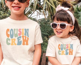 Cousin Crew T-Shirts, More Colours, Matching Cousin Bodysuits & T-Shirts