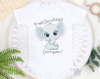 First Grandchild Coming Soon, Hello Grandma & Grandpa, Pregnancy Announcement Bodysuit, Grandbaby Reveal, You're Going To Be Grandparents