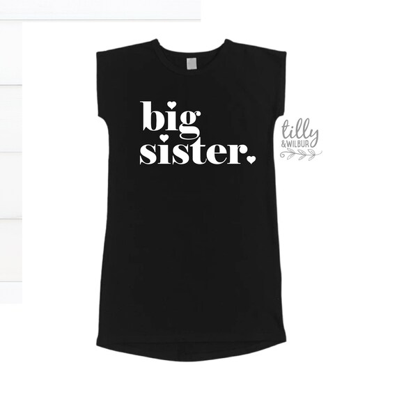 Big Sister Top Big Sister Outfit Big Sister Dress Big Sister Summer dress Big Sister Shirt Big Sis to be Big Sister Announcement Dress 