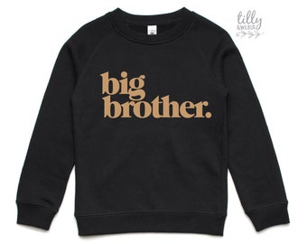 Big Brother Jumper, Big Brother Sweatshirt, Promoted To Big Brother Hoodie, Big Brother T-Shirt, I'm Going To Be A Big Brother, Brother Gift