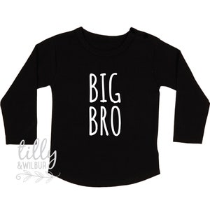 Big Bro T-Shirt, Big Brother Shirt, I&#39;m Going To Be A Big Brother, Pregnancy Announcement Shirt, Big Bro Gift, Sibling TShirt, Boys Clothing