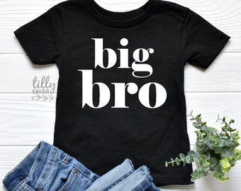 Big Brother T-Shirt, Big Bro T-Shirt, Promoted To Big Brother T-Shirt, I'm Going To Be A Big Brother, Pregnancy Announcement, Big Bro Shirt