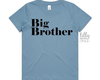 Big Brother T-Shirt, Promoted To Big Brother T-Shirt, Big Brother Shirt, I'm Going To Be A Big Brother Tee, Pregnancy Announcement T-Shirt