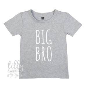Big Bro T-Shirt, Big Brother Shirt, I&#39;m Going To Be A Big Brother, Pregnancy Announcement Shirt, Big Bro Gift, Sibling TShirt, Boys Clothing