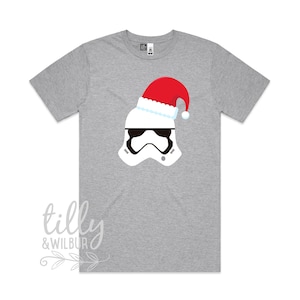 Star Wars Stormtrooper Christmas Men&#39;s T-Shirt, Christmas Stormtrooper, Santa Stormtrooper, Star Wars Storm Trooper Gift, Star Wars Xmas