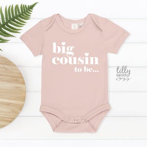Big Cousin Baby Body, ich werde ein großer Cousin sein, Schwangerschaftsankündigung, Cousin-Ankündigung, Familienmitteilung, Big Cousin-Baby