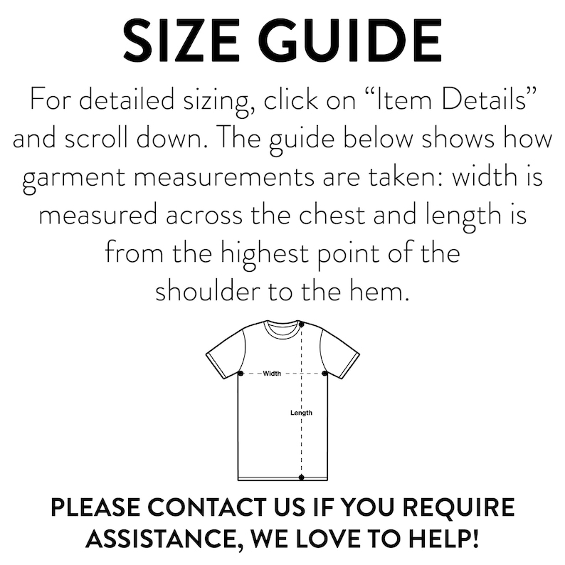a t - shirt size guide for men and women