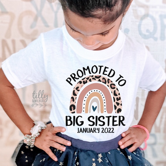 Promoted to big sister shirt