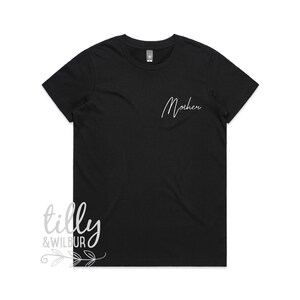 Camiseta de mujer "Mamá", camiseta para mamá, regalo para mamá, camiseta para el Día de la Madre, regalo para mamá primeriza, regalo para mamá, camiseta para mamá. Camiseta para mamá. imagen 1