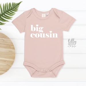 Big Cousin Baby Body, ich werde ein großer Cousin sein, Schwangerschaftsankündigung, Cousin-Ankündigung, Familienmitteilung, Big Cousin-Baby