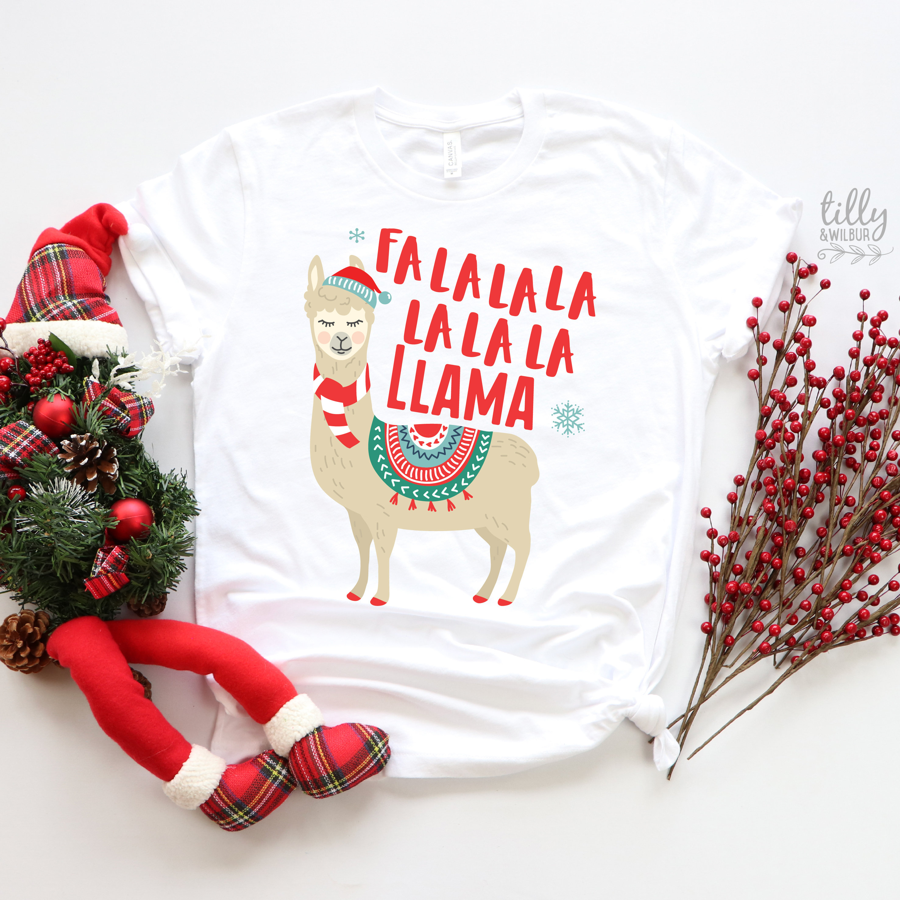 Llama christmas pjs sale