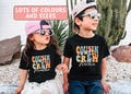 Personalised Cousin Crew T-Shirts, Quality Brands Used, Personalised Cousin Crew Bodysuits, Cousin Announcement, Big Cousin Little Cousin product logo