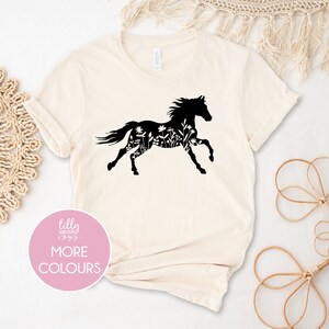 Horse T-Shirt, Women&#39;s Men&#39;s Kids, Equestrian Gift, Horse Riding TShirt, Just A Girl Who Loves Horses, Horse Art, Horse Owner, Horse Gift