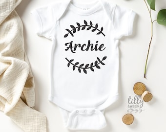 Personalised Baby Bodysuit For New Arrivals, Baby Gift, Newborn Gift, Personalised Baby Gift, Personalised Gift, Personalised Baby Clothes