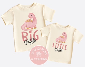 Big Brother Little Sister Set, Big Brother Little Brother Set, Matching Sister Brother Outfits,  Sibling T-Shirts, Big Sister Little Sister