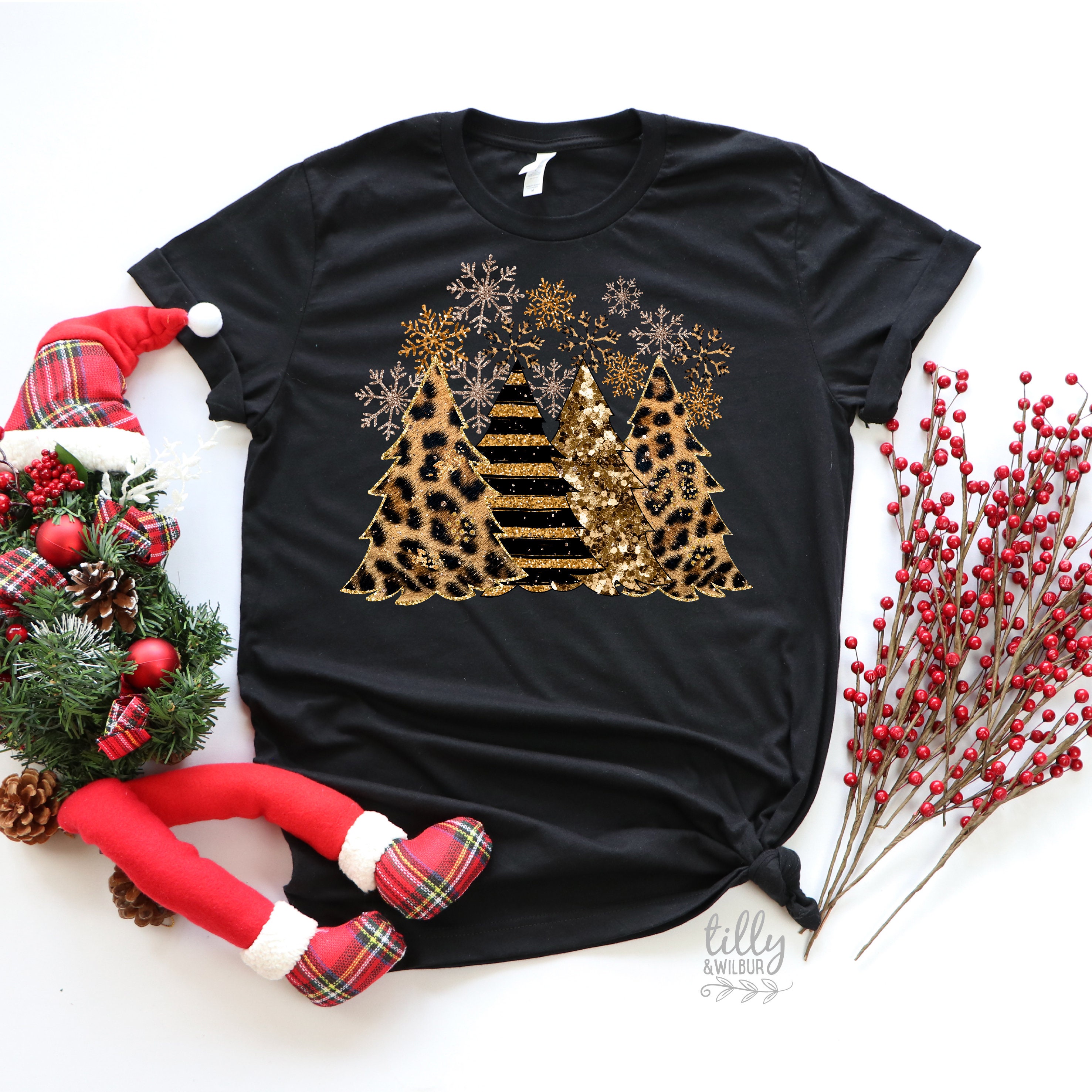 Christmas T-Shirt, Family Christmas Tree T-Shirt, Family Christmas T-Shirts, Family Holiday Tee, Women's Christmas T-Shirt, Christmas Gift