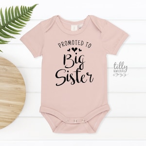 Promoted To Big Sister s®, Big Sis Bodysuit,  Big Sister Gift, Pregnancy Announcement Shirt, I'm Going To Be A Big Sister T-Shirt, Sis