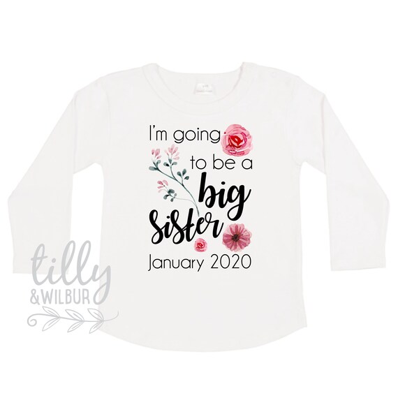 I'm Gonna A Big Sister 2020 Unicorn T-Shirt For Girls T-Shirt I'm Gonna A Big Sister 2020 Unicorn T-Shirt For Girls T-Shirt
