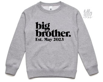Big Brother Jumper, Big Brother Sweatshirt, Promoted To Big Brother Hoodie, Big Brother T-Shirt, I'm Going To Be A Big Brother, Brother Gift