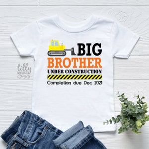 Befördert zu Big Brother T-Shirt für Jungen, Big Brother im Bau Shirt, ich werde ein Big Brother Shirt, Schwangerschaftansage sein