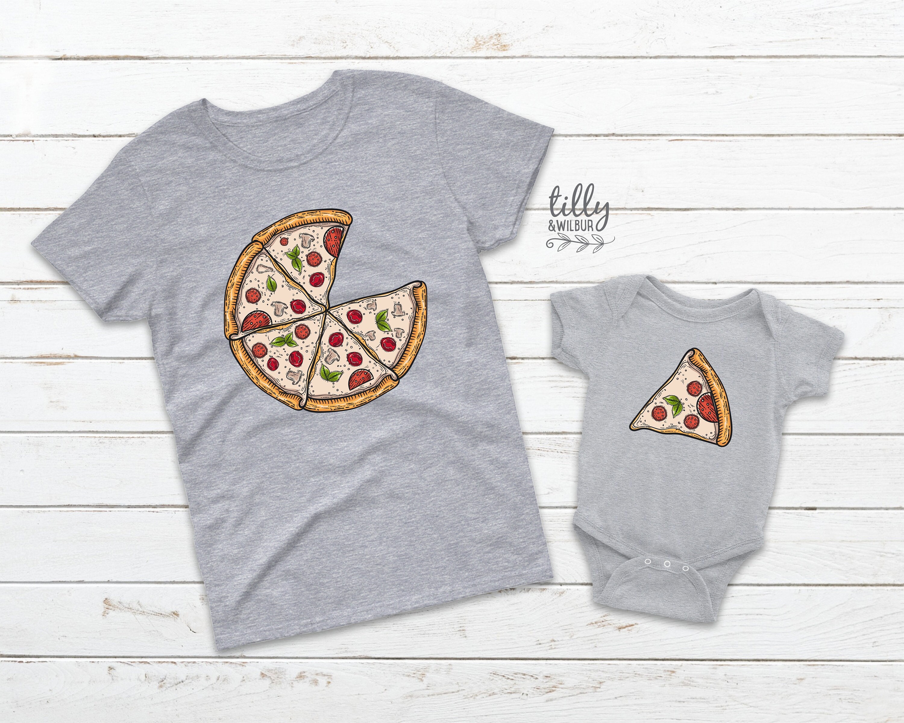 Matching Pizza Shirts Family Pizza 