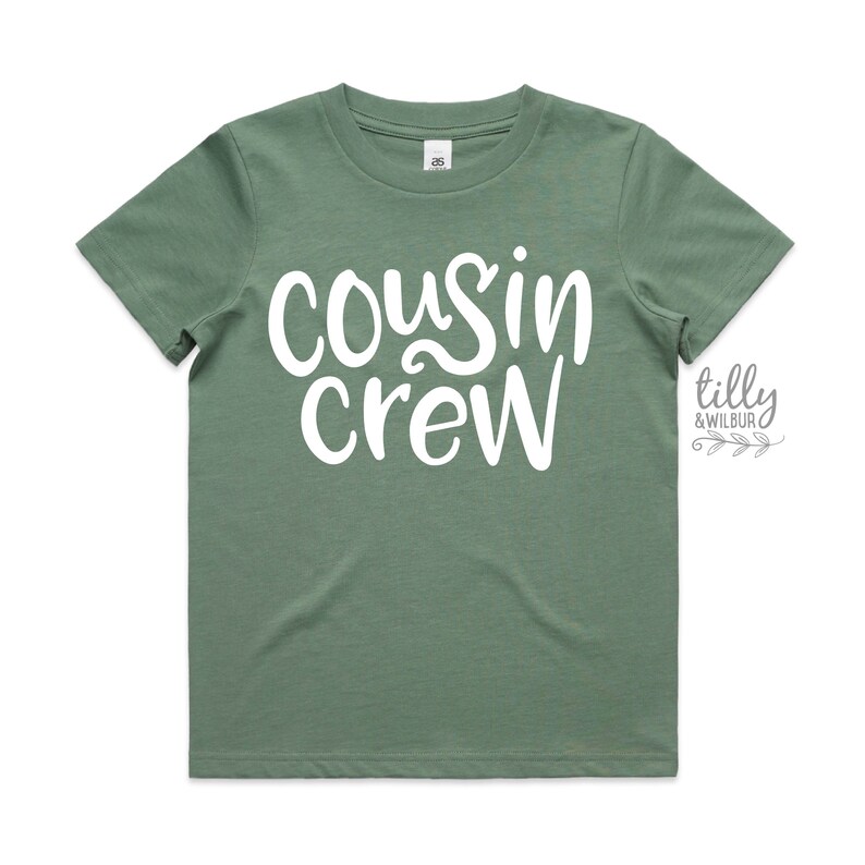 Cousin T-Shirt, Cousin Crew T-Shirt, Matching Cousin T-Shirts, Cousins For Life, Cousin Tribe, Cousin Squad, Pregnancy Announcement T-Shirts imagem 1
