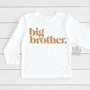 Big Brother T-Shirt, Pregnancy Announcement T-Shirt, Big Bro Shirt, I'm Going To Be A Big Brother, Big Brother Gift, Promoted To Big Brother