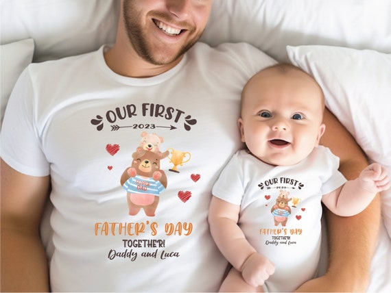 Happy First Father's Day T-Shirt Happy First Father's Day T-Shirt